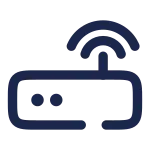 Wi Fi Router Minimalistic SVG Icon